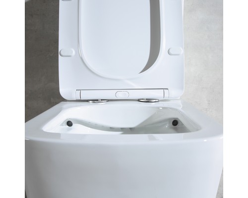 Унитаз-компакт Vincea Hope VT2-201 белый ультратонкое сиденье Soft-close P-trap