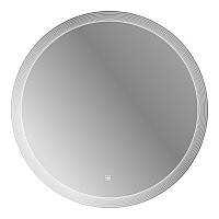 Зеркало Cezares Eco 70 CZR-SPC-ECO-700-LED-TCH с подсветкой с лазерной гравировкой и сенсорным выключателем