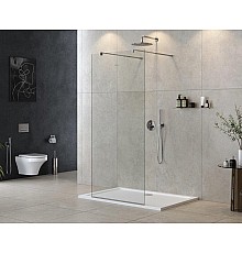 Душевая перегородка Cezares LIBERTA-L-2-80-C-Cr