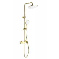 Душевая система Wonzon&Woghand, Брашированное золото