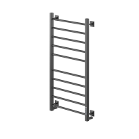 Электрический полотенцесушитель Ника Step-3 100/50 U Черный матовый
