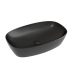 Чаша накладная овальная Ceramica Nova Element 60x38 Чёрный Матовый