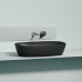 Чаша накладная овальная Ceramica Nova Element 60x38 Чёрный Матовый