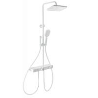 Душевая система с термостатом Wonzon&Woghand, Белый матовый