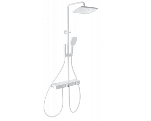 Душевая система с термостатом Wonzon&Woghand, Белый матовый