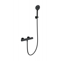 Смеситель для душа с термостатом Wonzon&Woghand, Черный матовый