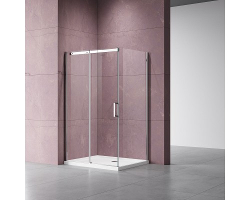 Душевой уголок Vincea Dice VSR-4D1012CL 1200x1000 хром стекло прозрачное