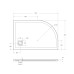 Душевой поддон из искусственного камня BelBagno Uno 120x80 R TRAY-MR-UNO-RH-120/80-550-35-W-R-CR Белый