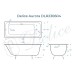 Ванна чугунная Delice Aurora 160х75