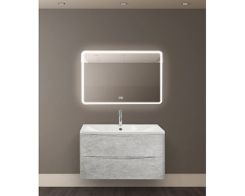 Зеркало BelBagno Marino 90 SPC-MAR-900-600-LED-TCH-WARM с подсветкой с подогревом С сенсорным выключателем Зеркало BelBagno Marino 90 SPC-MAR-900-600-LED-TCH-WARM с подсветкой с подогревом С сенсорным выключателем