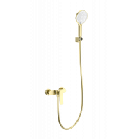 Смеситель для душа Wonzon&Woghand, Брашированное золото