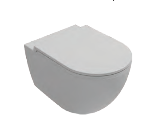 Унитаз ISVEA VEA Rondo подвесной 365x510x400 белый 10VA02002SV