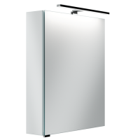 Зеркальный шкаф SANCOS Hilton 600x148х740 мм, с LED подсветкой