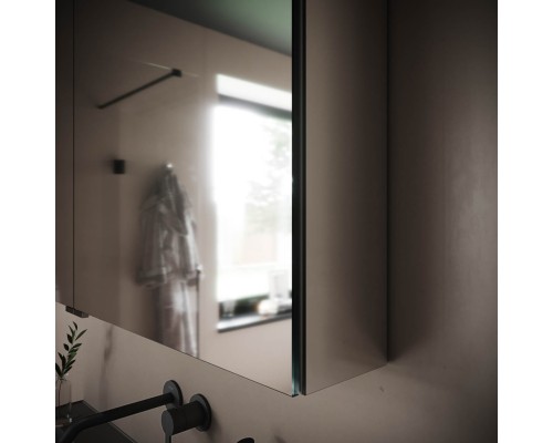 Зеркальный шкаф SANCOS Hilton 600x148х740 мм, с LED подсветкой