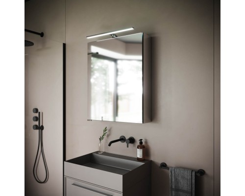 Зеркальный шкаф SANCOS Hilton 600x148х740 мм, с LED подсветкой