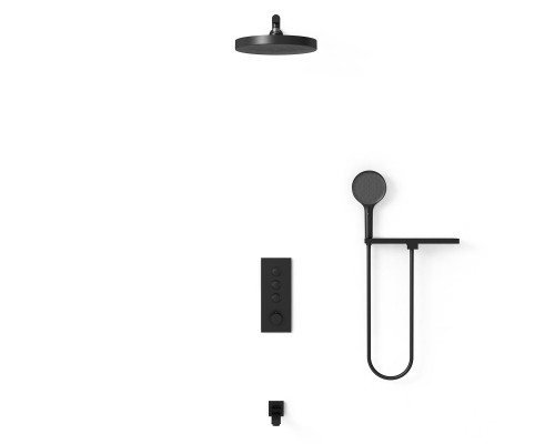 Душевой комплект Vincea Inspire VSFW-433TI2RMB встраиваемый черный