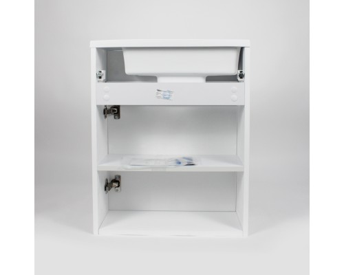 Тумба под раковину подвесная Uperwood Modul 50х21х60 см, белая матовая