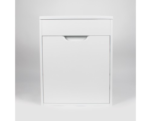 Тумба под раковину подвесная Uperwood Modul 50х21х60 см, белая матовая