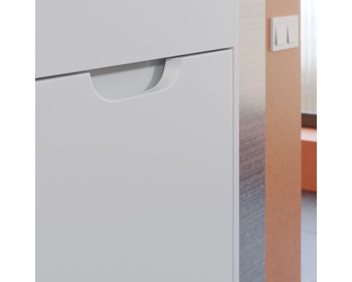 Тумба под раковину подвесная Uperwood Modul 50х21х60 см, белая матовая