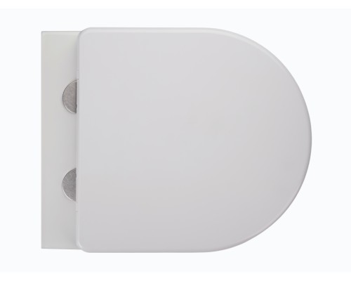 Безободковый подвесной унитаз Charus Elmo Tornado EWC700-129W сиденьем микролифт