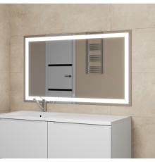 Зеркало для ванной с подсветкой Uperwood Tanos 120х70 см, сенсор/антизапотевание