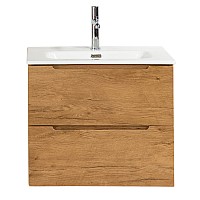 Тумба под раковину BelBagno ETNA 39-500/390-2C-SO-RN-P подвесная Rovere Nature