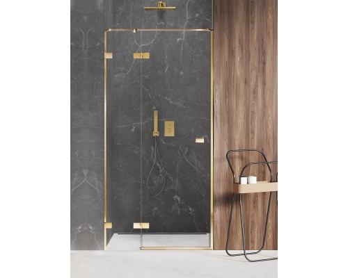 Дверь в нишу NEW TRENDY AVEXA GOLD SHINE L 140x200 EXK-1642 золото