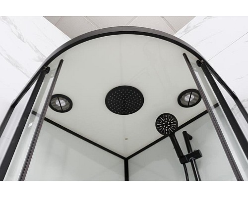 Душевая кабина Frank F408 Black 80x80x220 см Душевая кабина Frank F408 Black 80x80x220 см