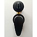 Душевая кабина Frank F408 Black без крыши Размер:80x80x215 см