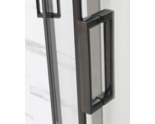 Душевая кабина Frank F408 Black без крыши Размер:80x80x215 см Душевая кабина Frank F408 Black без крыши Размер:80x80x215 см
