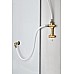 Душевая кабина Frank F408 White без крыши Размер:80x80x215 см