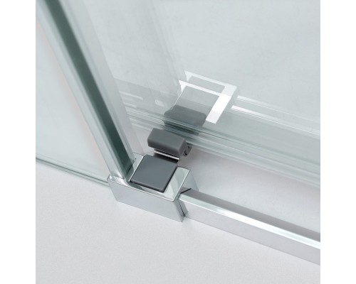 Душевая дверь Cezares Duet Soft-M 130 DUET SOFT-M-BF-1-130-C-Cr профиль Хром стекло прозрачное