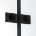 Шторка для ванны NEW TRENDY NEW SOLEO BLACK 100x140 L черный