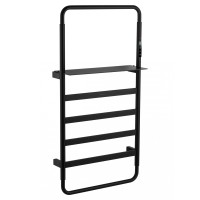 Полотенцесушитель электрический Wonzon&Woghand D?SSELDORF, Черный матовый WW-A203-MB