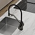 Смеситель для кухни SANCOS Loro SC4007GG с подключением фильтра для воды, вороненая сталь