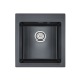 Кухонная мойка Paulmark Zemar 46 PM104651-BLM Черный металлик