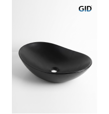 Черная матовая керамическая раковина Gid Bm9811 53337