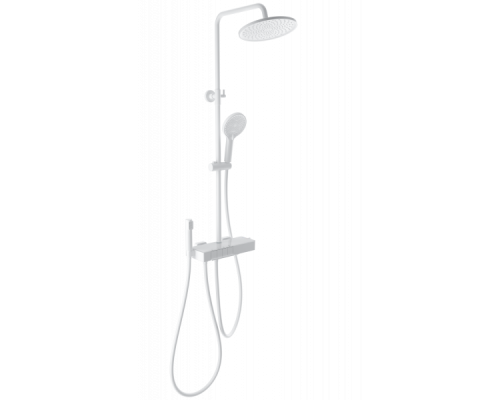Душевая система с термостатом Wonzon&Woghand, Белый матовый