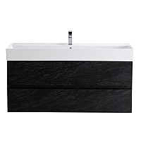 Тумба под раковину Cezares Molveno 46 120 MOLVENO 46-120-2C-SO-NR подвесная Nero