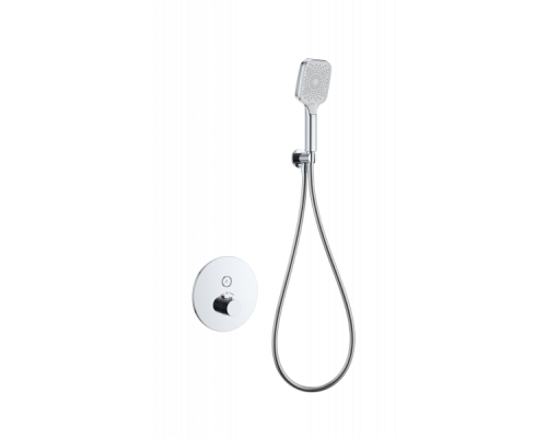 Смеситель для душа с термостатом встраиваемый Wonzon&Woghand, Хром