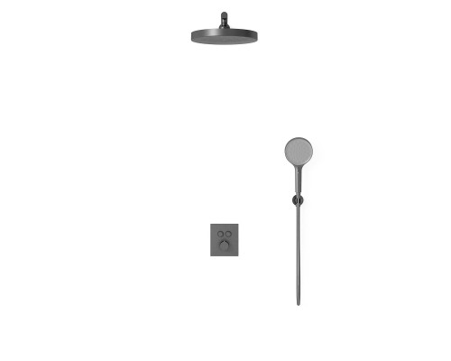 Душевой комплект Vincea Inspire VSFW-3I21T2GM встраиваемый термостатический сталь