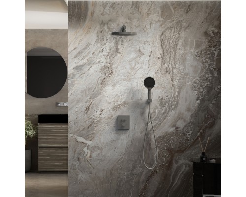 Душевой комплект Vincea Inspire VSFW-3I21T2GM встраиваемый термостатический сталь