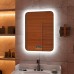 Зеркало Континент Glamour 700х900 с подсветкой с многофункциональной панелью