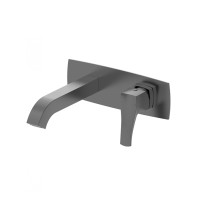 Смеситель для раковины встраиваемый Wonzon&Woghand FLEX, Темный графит WW-88869072-BGM