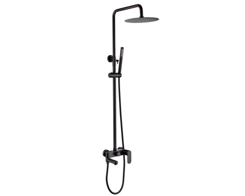 Душевая система Rimero RM3033BL Черный матовый