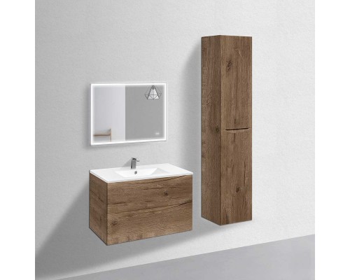 База под керамическую раковину Vincea Mia 900 подвесная 2 ящика Soft close V.Oak