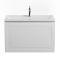 Тумба под раковину Cezares Giubileo 80 GIUBILEO-N-80-1C-SO-BL подвесная Bianco Opaco
