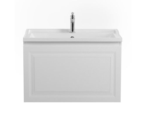 Тумба под раковину Cezares Giubileo 80 GIUBILEO-N-80-1C-SO-BL подвесная Bianco Opaco