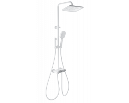 Душевая система с термостатом Wonzon&Woghand, Белый матовый