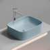 Чаша накладная прямоугольная Ceramica Nova Element 50x38 Голубой Матовый